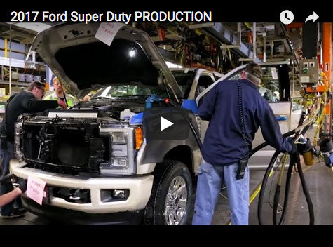 2017 Ford Super Duty Production.