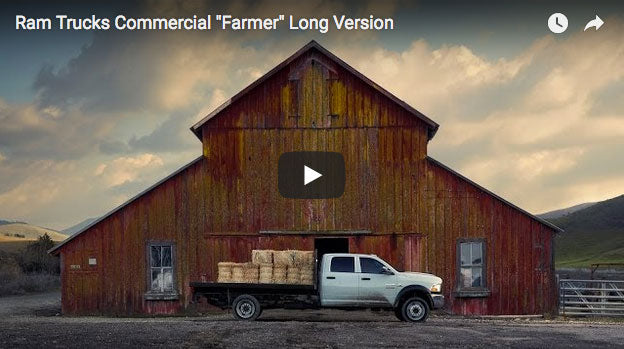 Ram Trucks Commercial “Farmer” Long Version