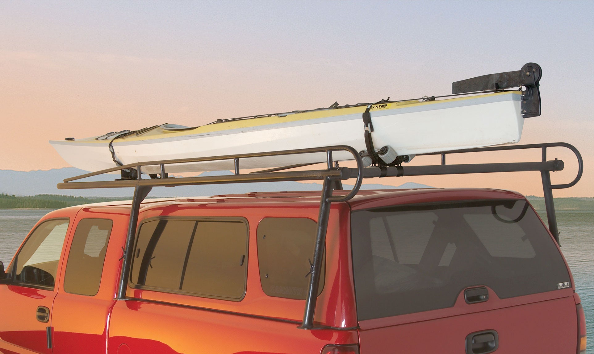 Camper shell kayak online rack